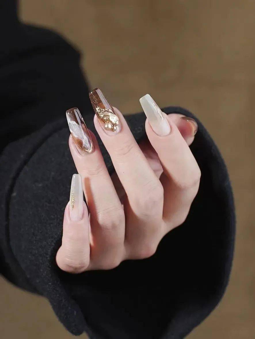 冬日100款冬日美甲，时髦显白，拿图去做！