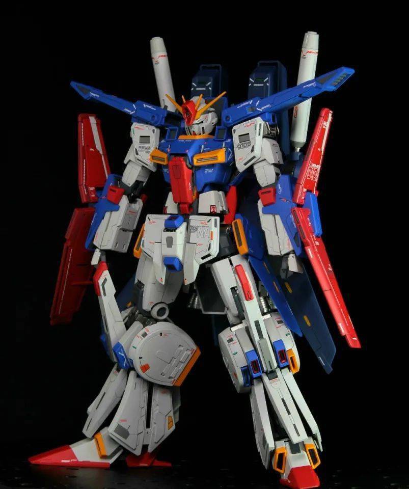 小t高达秀 Mg Msz 010s 强化型zz高达 机体 吉恩 By