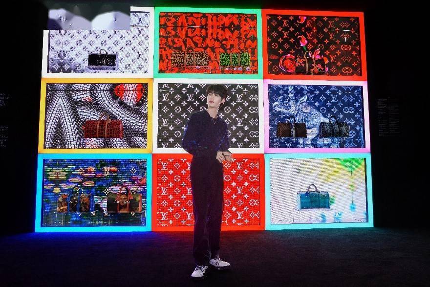 张凌赫 周笔畅、时代少年团、张凌赫LOUIS VUITTON&观展美学