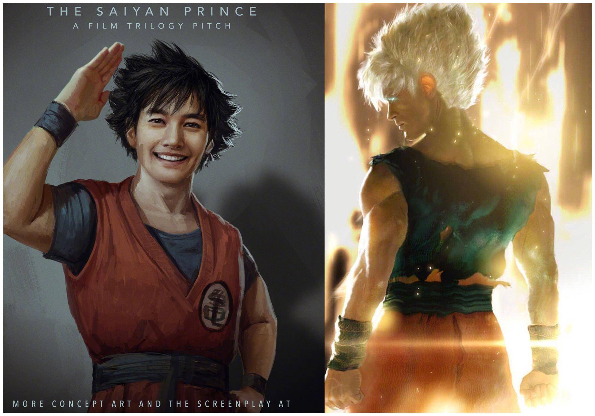 龙珠真人版画风悟空很可爱悟饭和比克有点老布尔玛漂亮