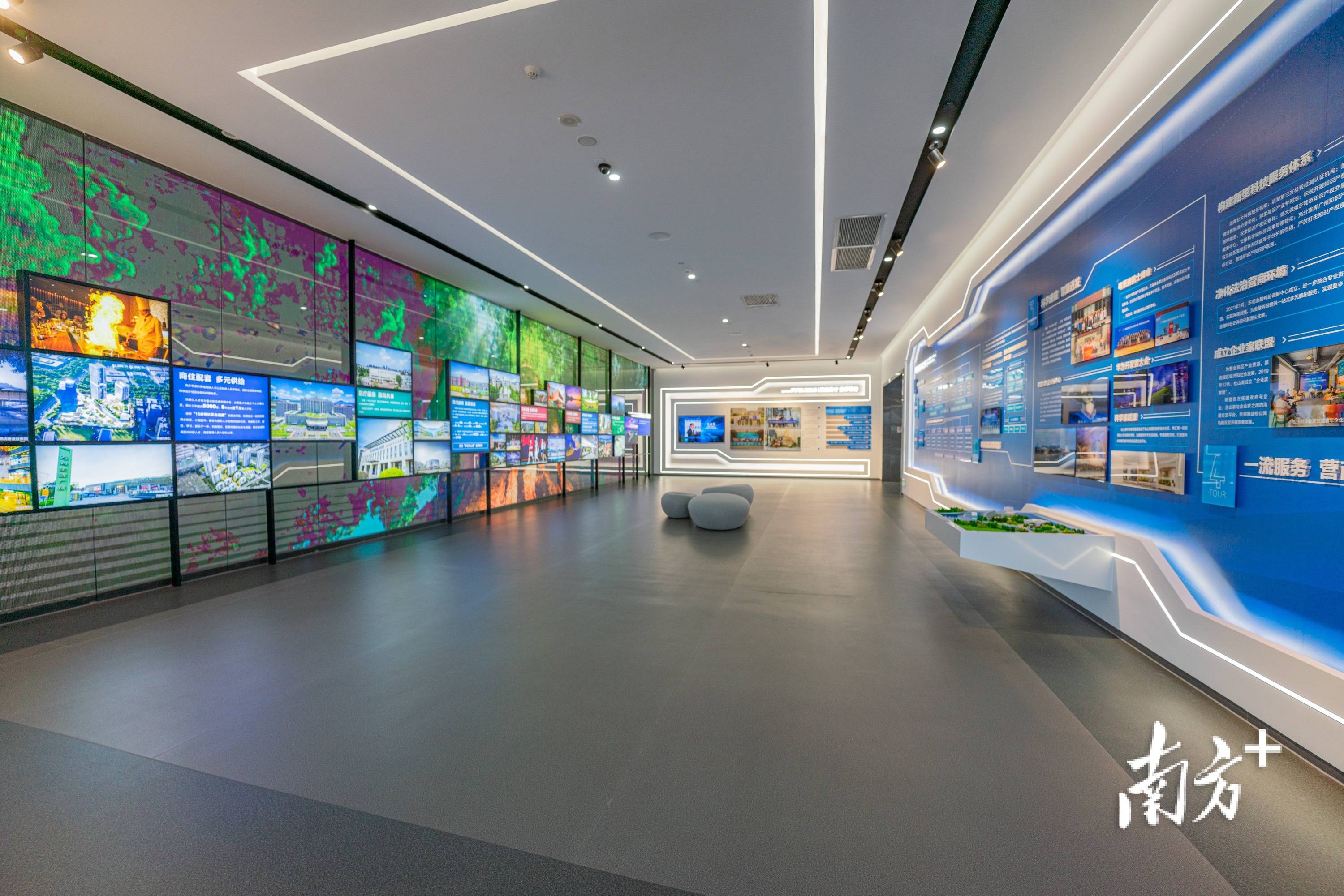 松山湖科学城展览馆首度亮相四梁八柱架起未来新蓝图