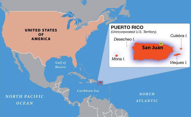 波多黎各的地理位置虽然身份特殊,但并不影响这个仅有300多万人口的