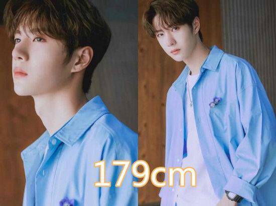 不过实际上在众多的男明星之间,他真的并不算非常的出众,身高也就是1