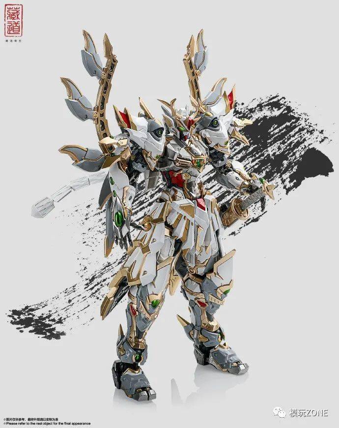 【成品】藏道模型:四圣兽系列 青龙 异色版 先行官图