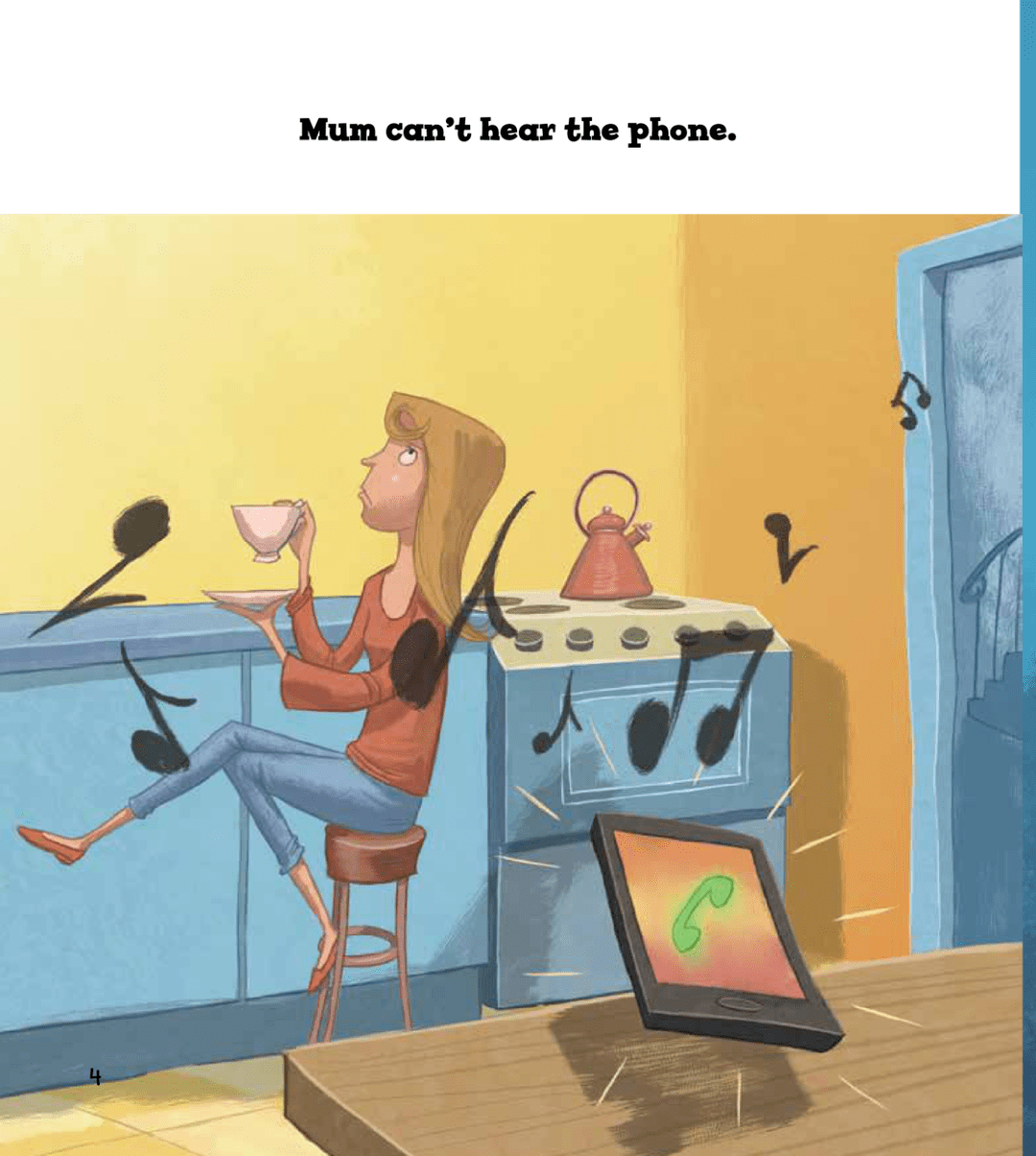 丽声北极星《A Quiet House 房子静悄悄》原版有声绘本视频+图文+中英文_is_Emma_phone