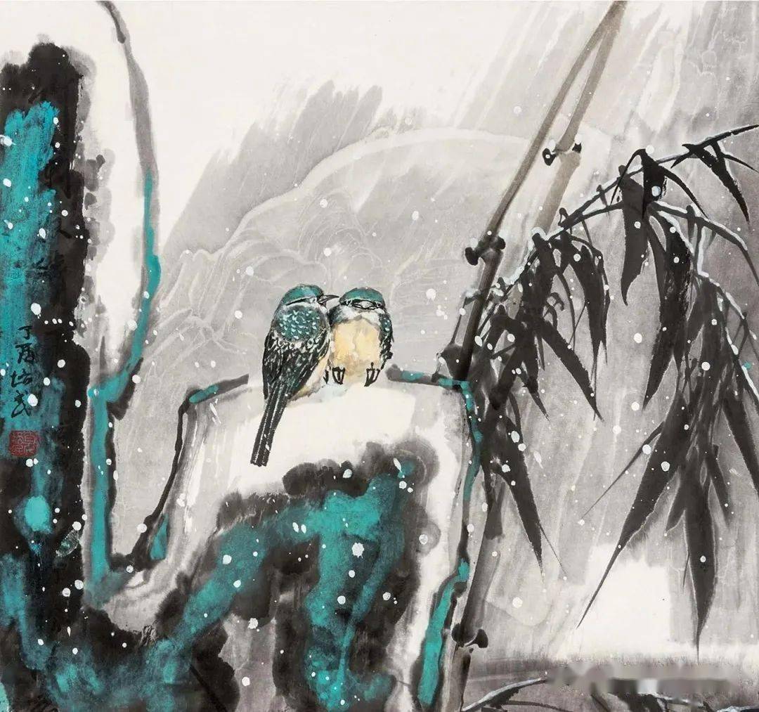 贵州画家夏培民的写意花鸟画好看