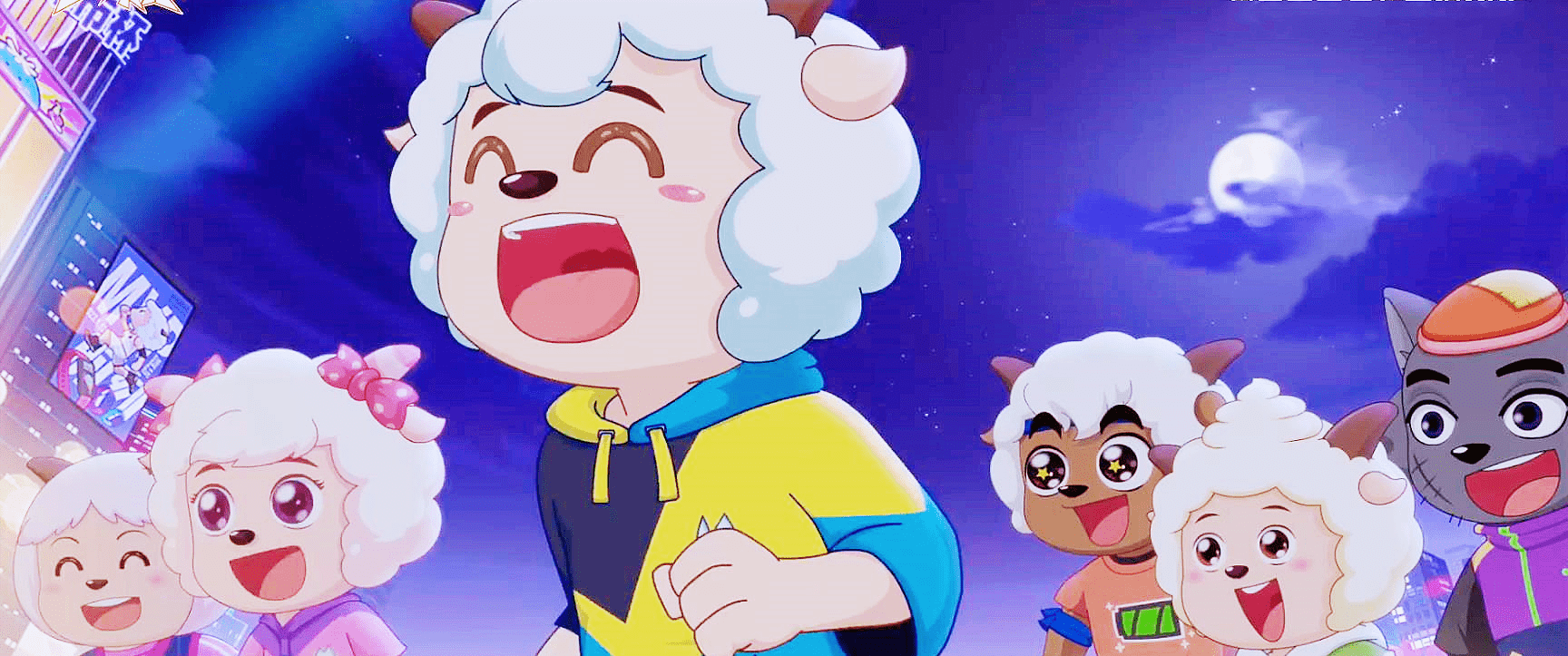 筐出未来又现高龄画风灰太狼变肌肉型男喜羊羊有小锁骨了