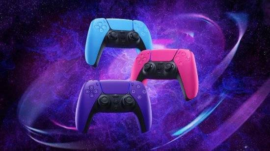 星尘|PS5将推出红青紫粉黑五种新配色外壳 明年一月发售