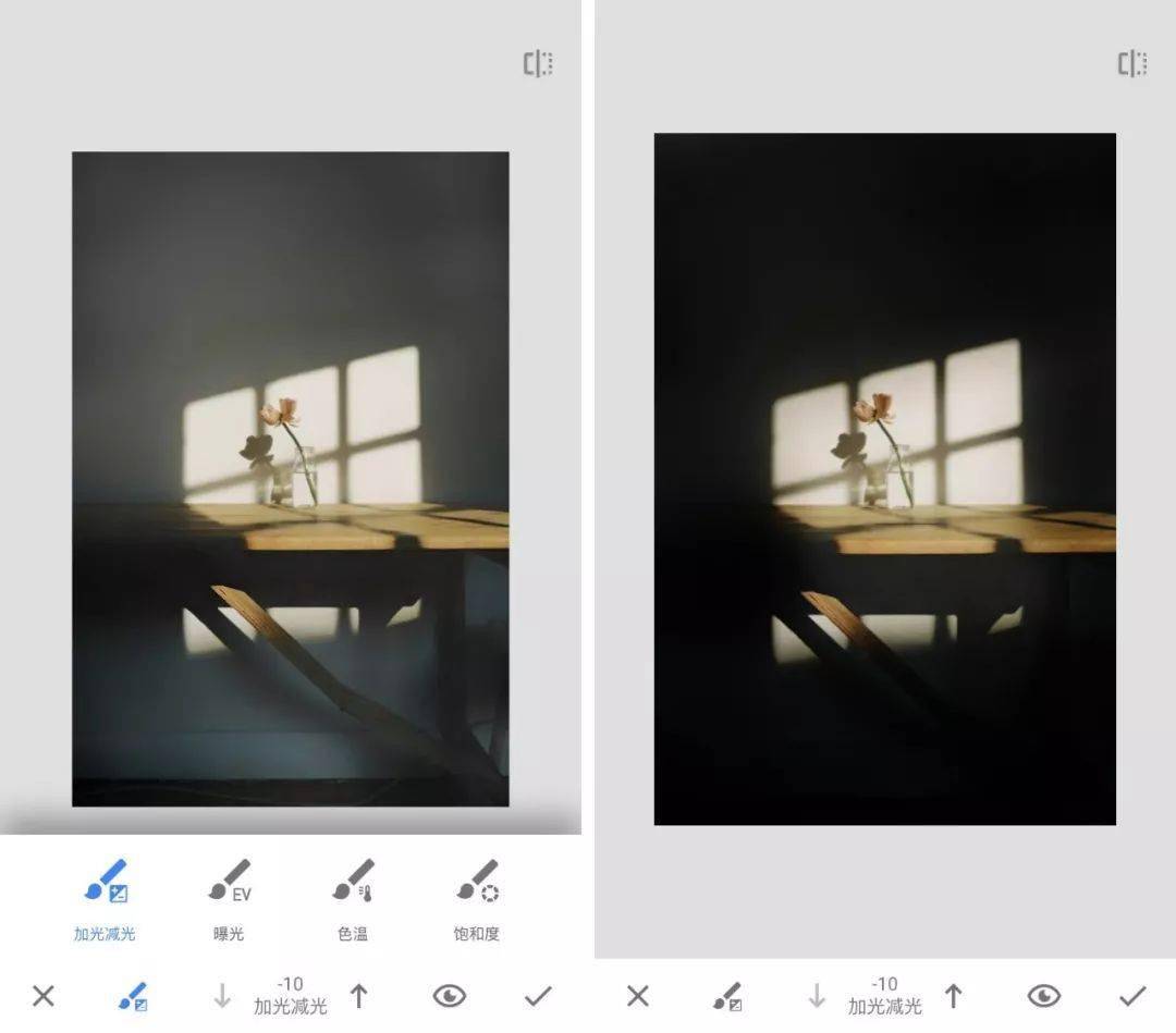 手机snapseed修图小技巧分享_照片_摄影_反差