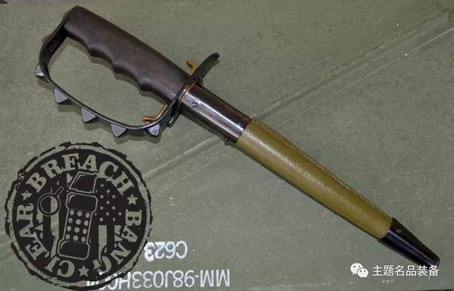 美国远征军使用的第一款战壕刀m1917为何被美军弃用?_刀片_刺刀_伤口