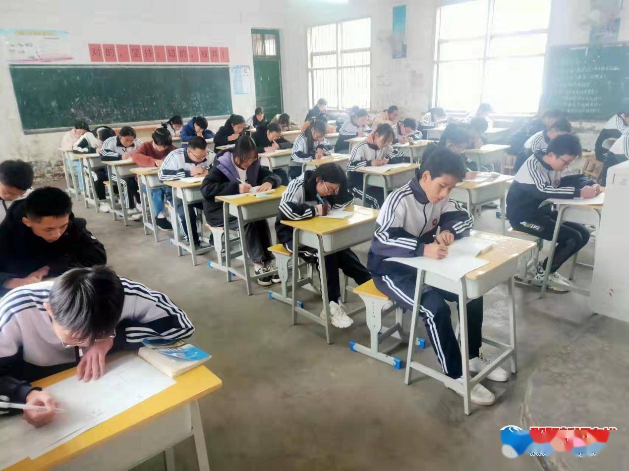 陈小娟|洞口县黄桥镇中学举行数学竞赛