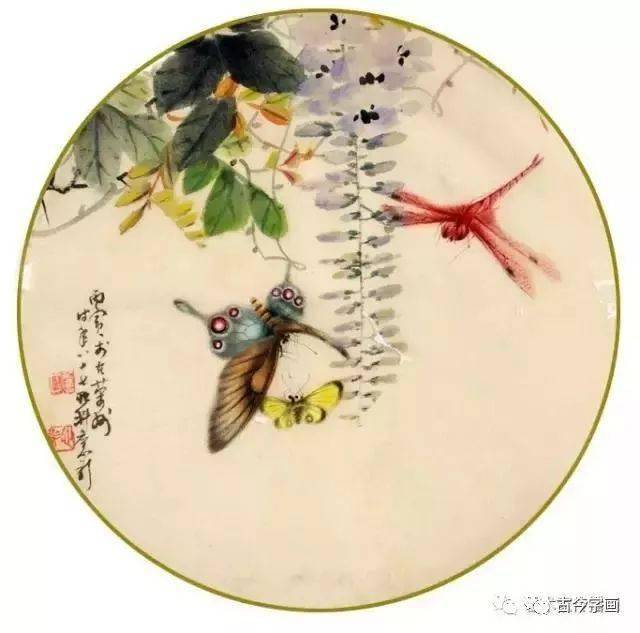 工笔没骨蝴蝶千姿百态画蝴蝶不用愁了