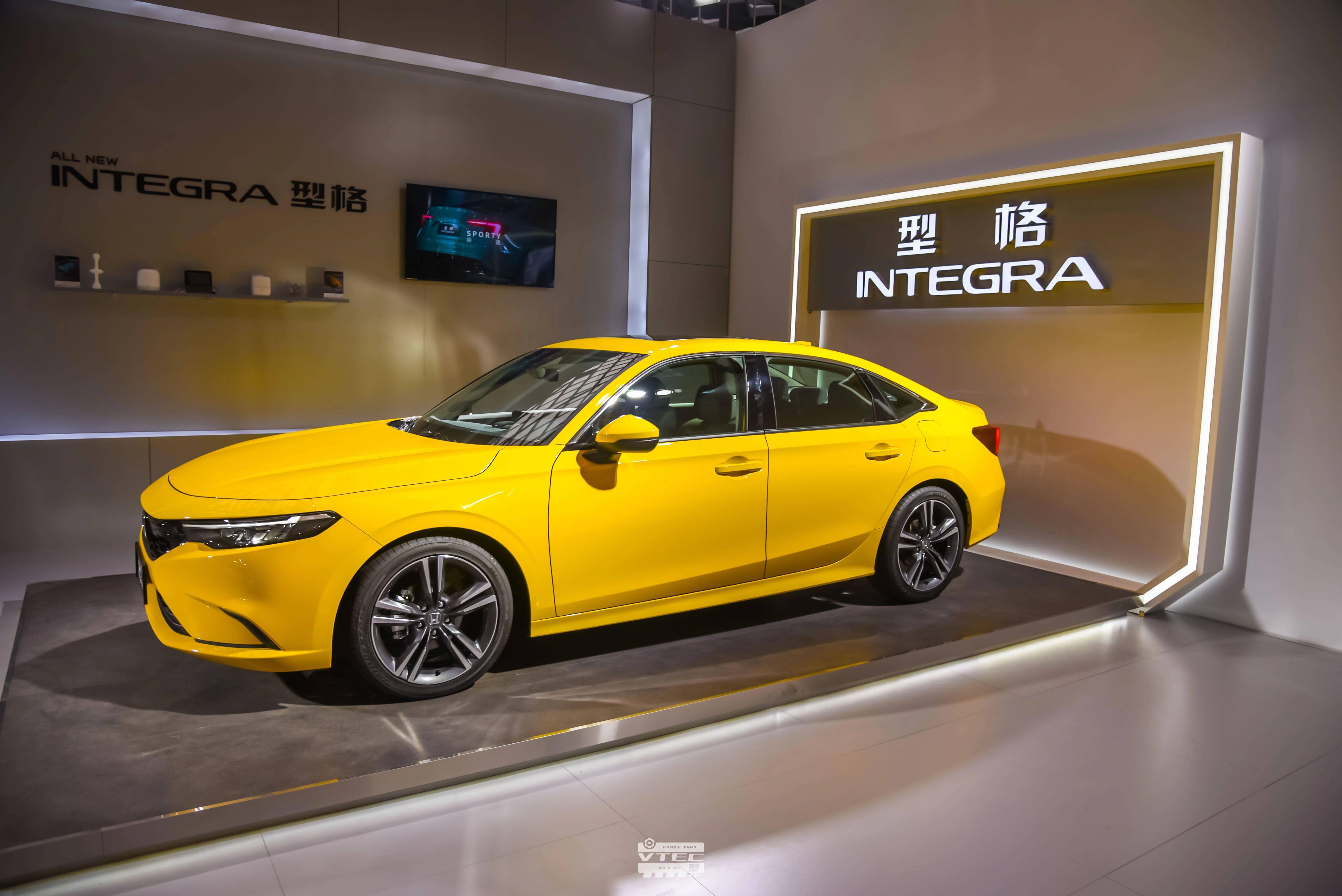 快讯专属mt版1299万起广汽本田integra型格正式上市