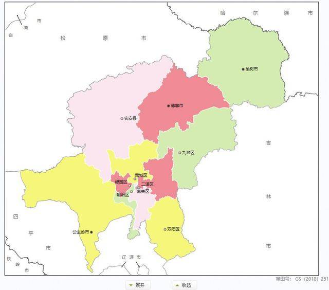 长春榆树市和哈尔滨双城区,五常市都有交界