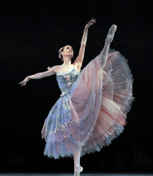 当年第一个穿长裙的芭蕾舞剧《仙女》,就是一位父亲为了腿型条件不是