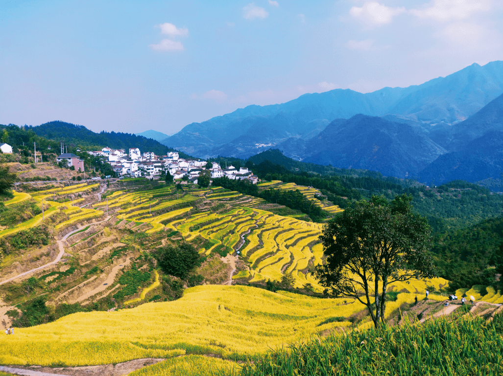 江西于都县风景美如画的利村乡，绵延青山间看赣州美丽的新农村