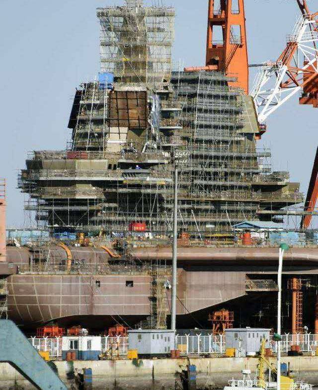 厉害了我的齐鲁国产首艘航母山东舰已建造成型