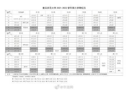 通知|羡慕！重庆多所高校公布寒假时间 最长有40天