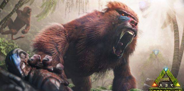 steam生存游戏排行,《方舟生存进化》恐狒简直是林间