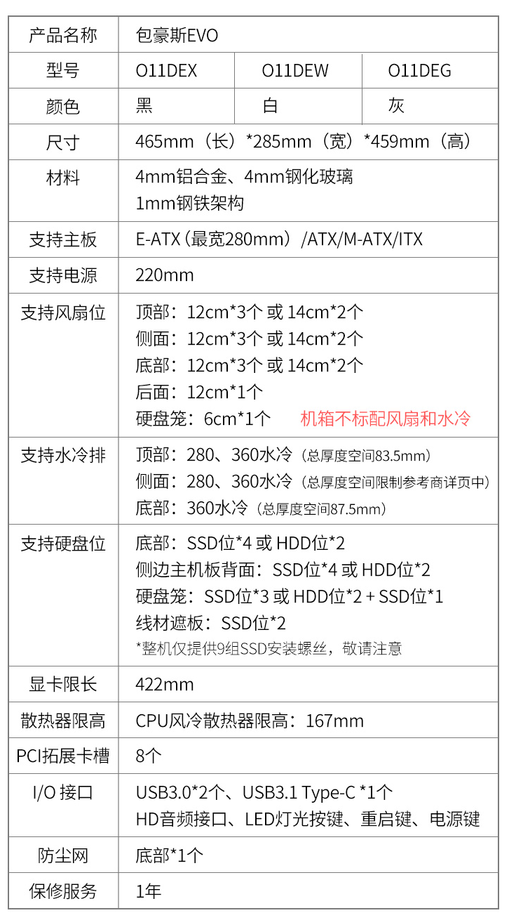 包豪斯|联力推出新款包豪斯 EVO 机箱：钢化玻璃 + 铝合金，两面透光