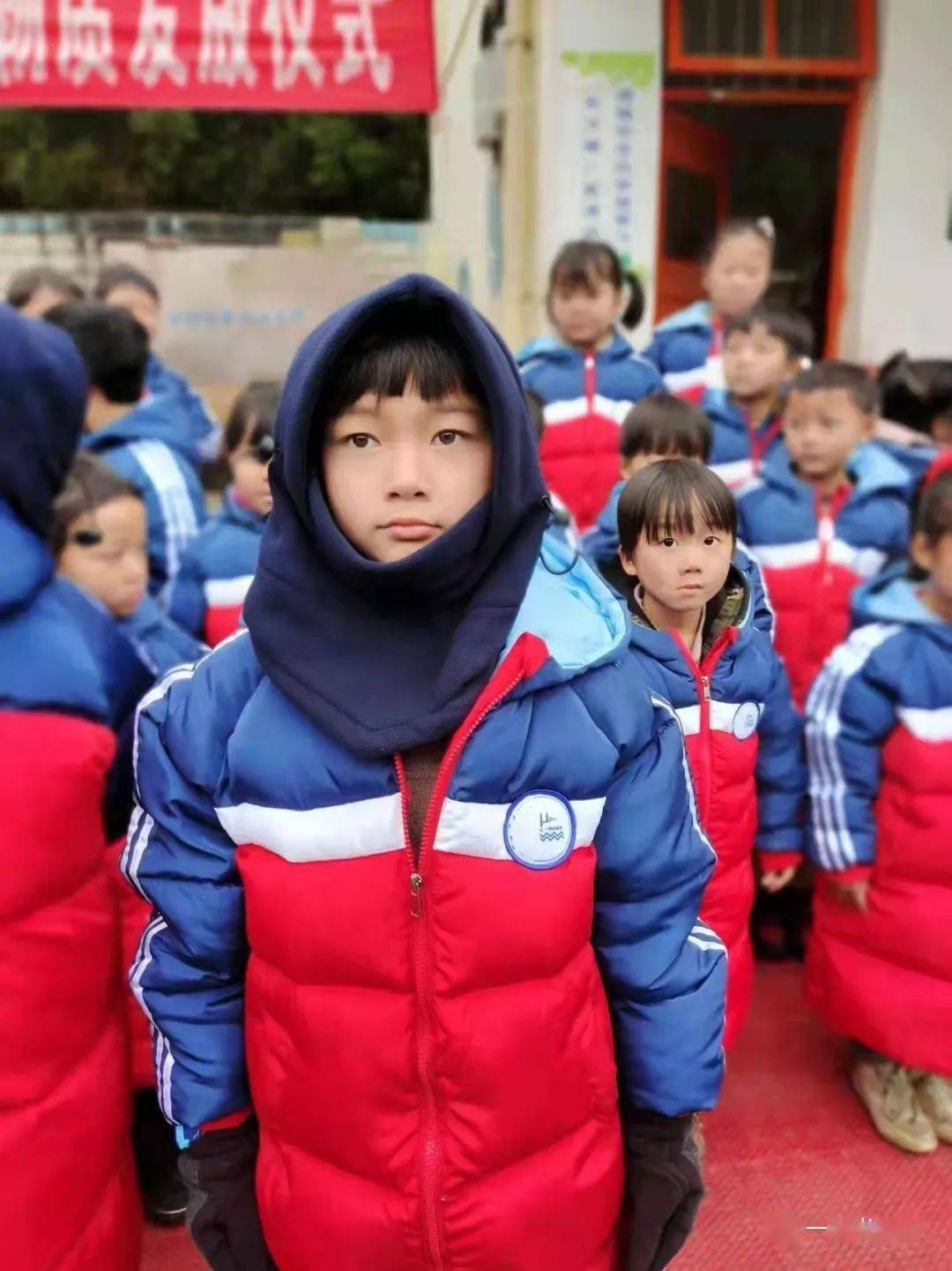 第64期助学项目贵州省普安县辣子树村小学棉衣捐赠反馈