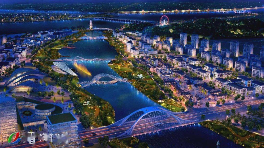 韩江新城概念规划图片