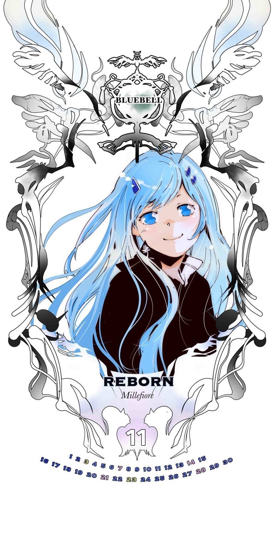 天野明更新「家庭教师hitman reborn」12月日历 676767壁纸