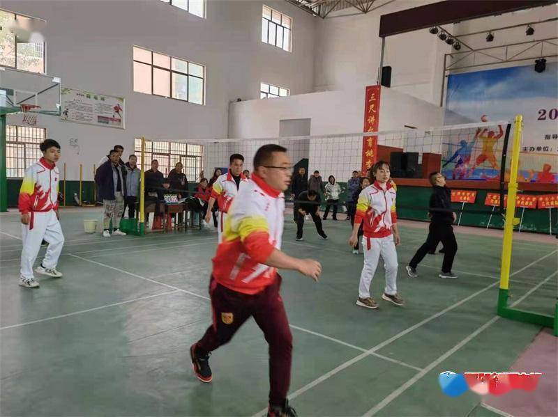 段惠玲|武冈市邓元泰镇中心学校举行第一届教职工气排球大赛