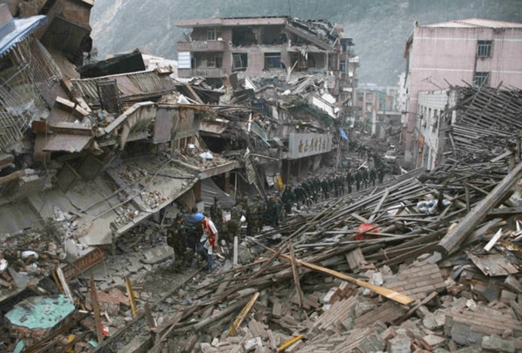 文川地震图片