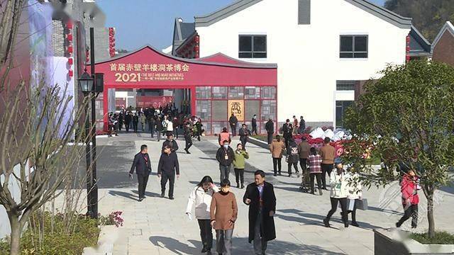 首届赤壁羊楼洞茶博会引万人空巷