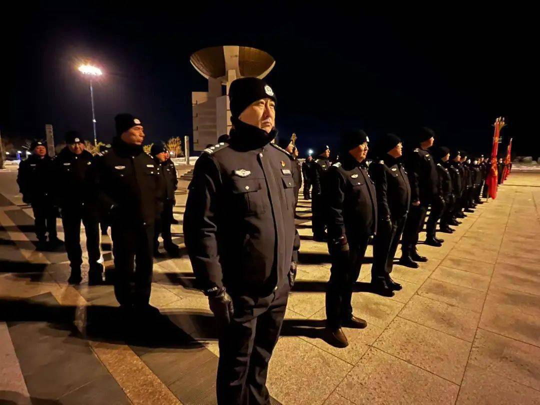 部门动态桦川县公安局圆满完成冬季整训警体集中训练任务