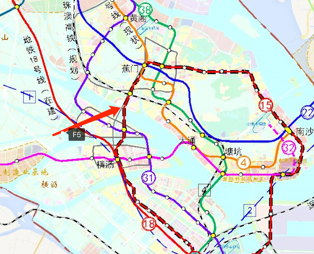 广州地铁15号线线路图图片