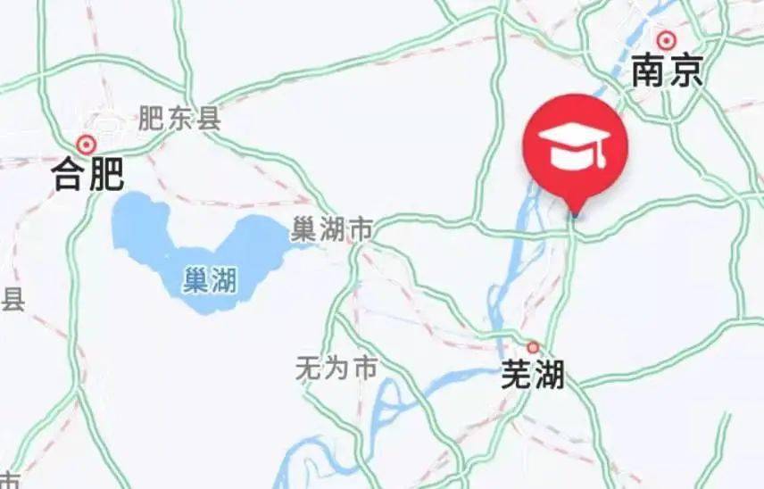 皖江工学院地图图片