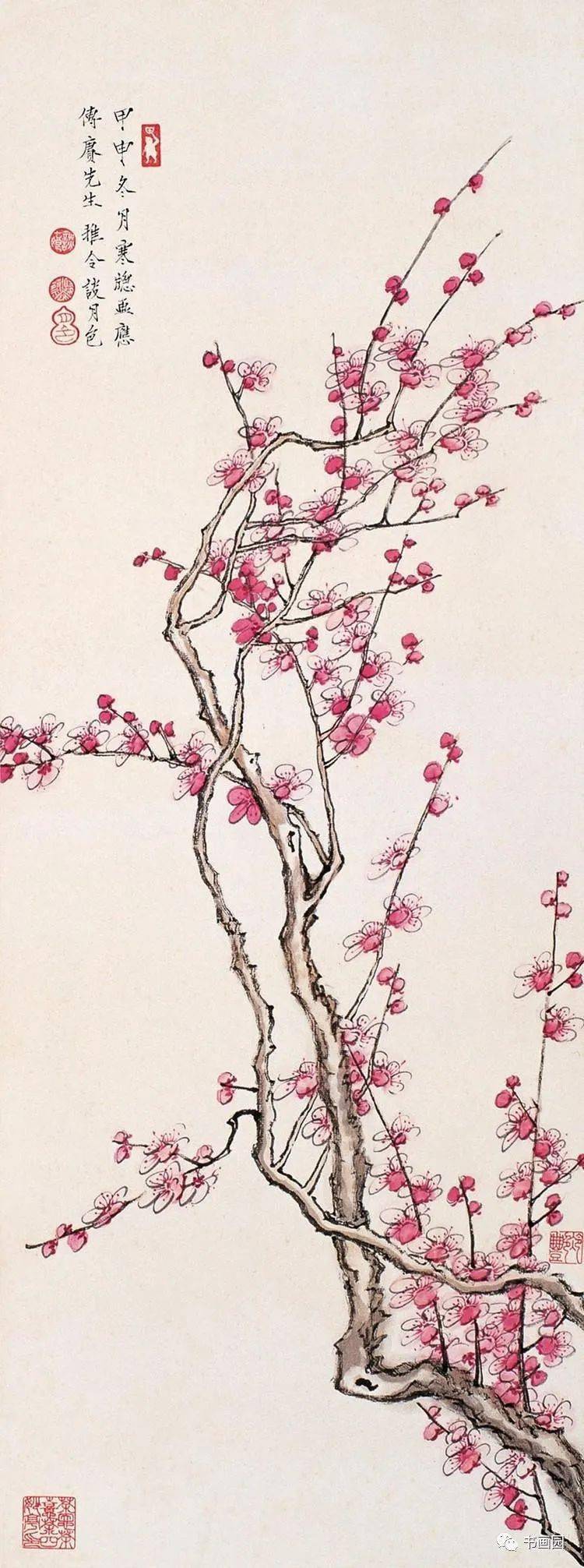 她画梅花能勾魂