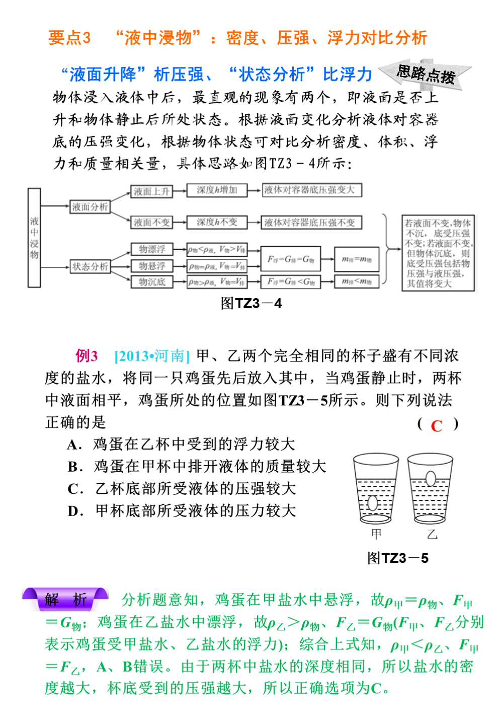 识别|中考物理知识点汇总，搞定这些题型胸有成竹，帮孩子收藏