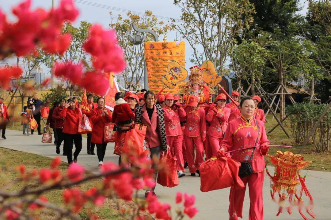 莆田市北高镇坑东丹青宫妈祖回娘家_敬仰_组织_林自