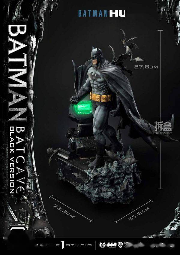 配件PRIME 1 STUDIO BATMAN HUSH 蝙蝠侠 缄默 1/3雕像胸像