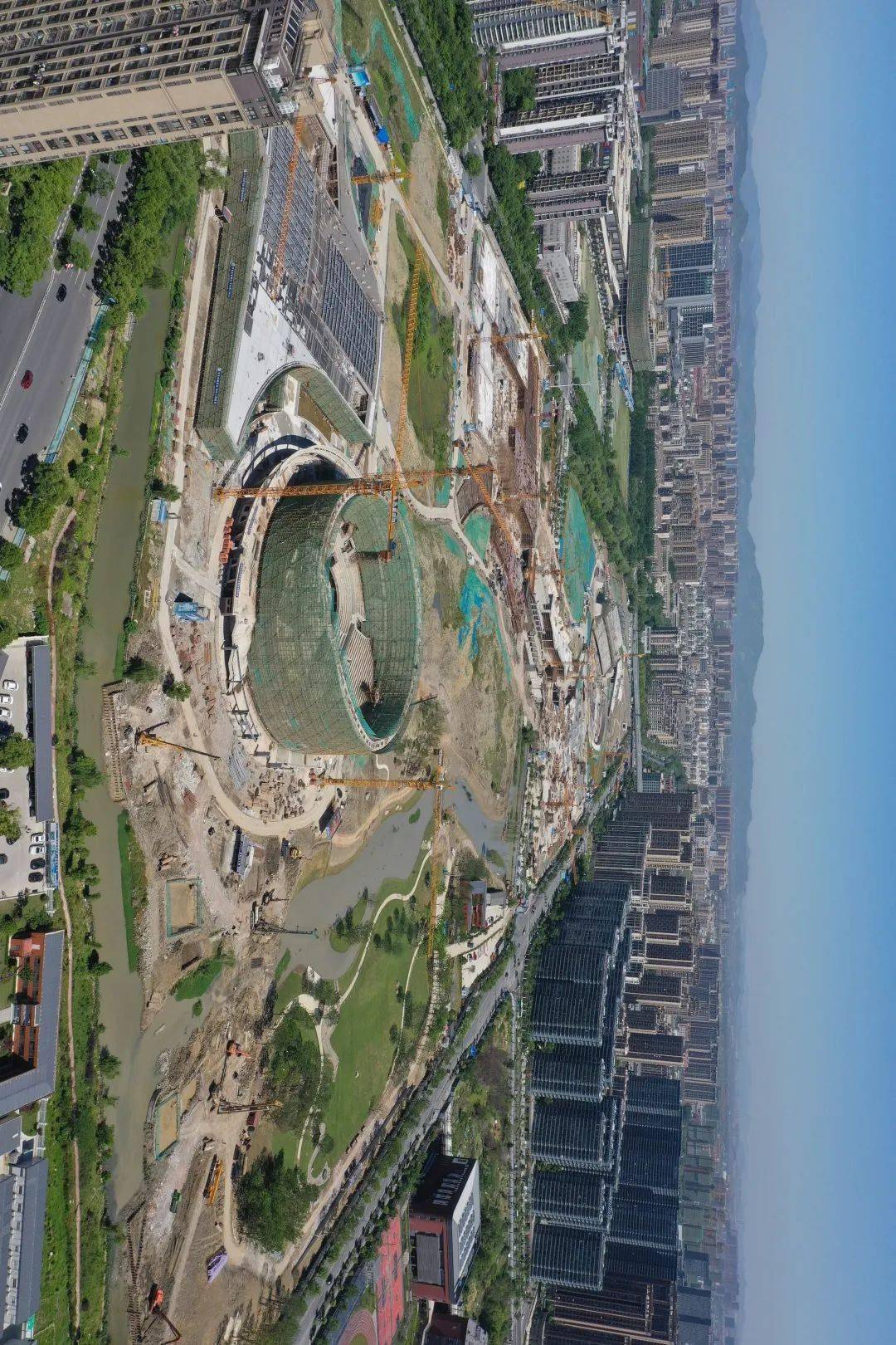 耗时3年记者用镜头记录大运河亚运公园的诞生