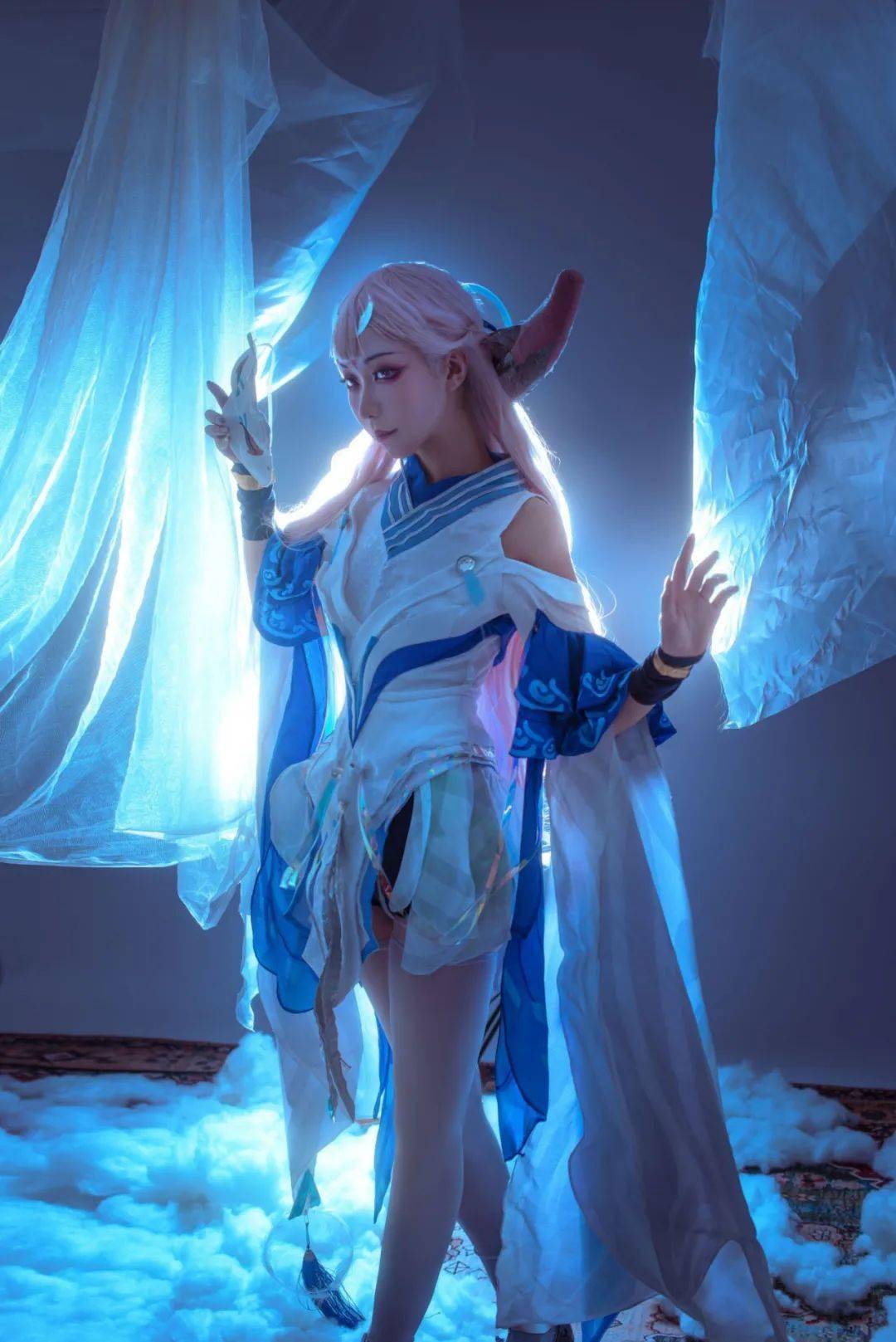 cosplay特辑丨《王者荣耀》貂蝉猫影幻舞cos_西施原_漫友_妲己