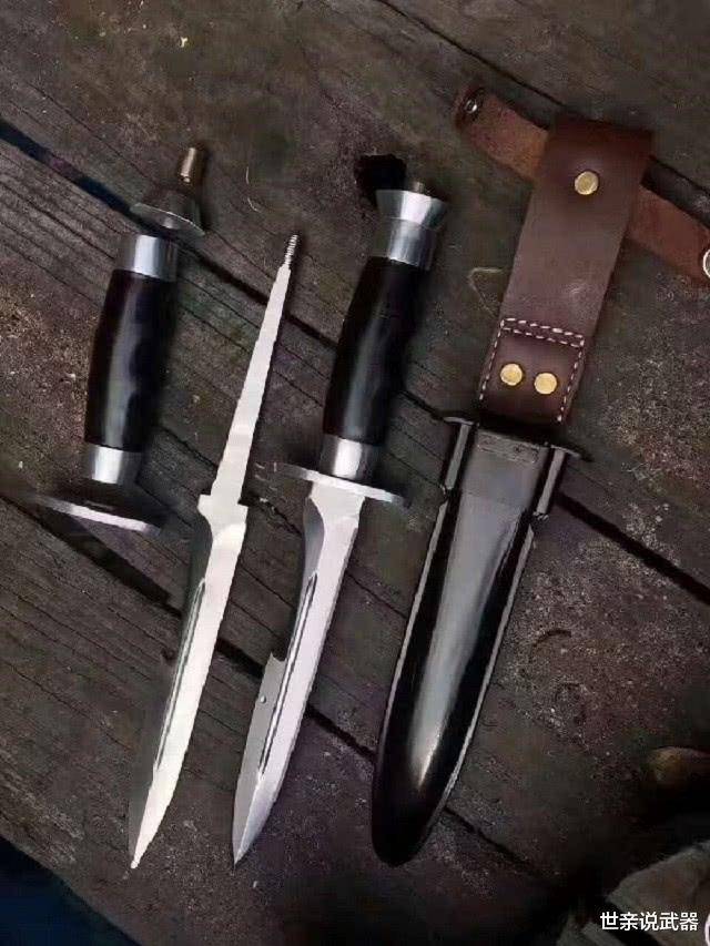 此兵器被称为中国最美军刀,颜值逆天,为特种部队专用_作战_伞兵刀