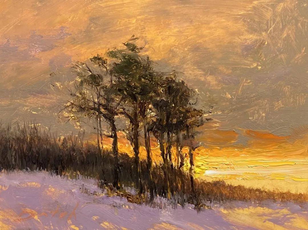 美国当代画家保罗·巴奇(paul batch) 风景油画作品选_绘画_stephen