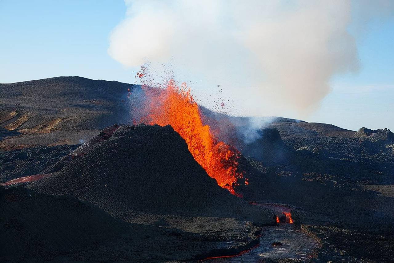 火山喷发加剧全球变暖