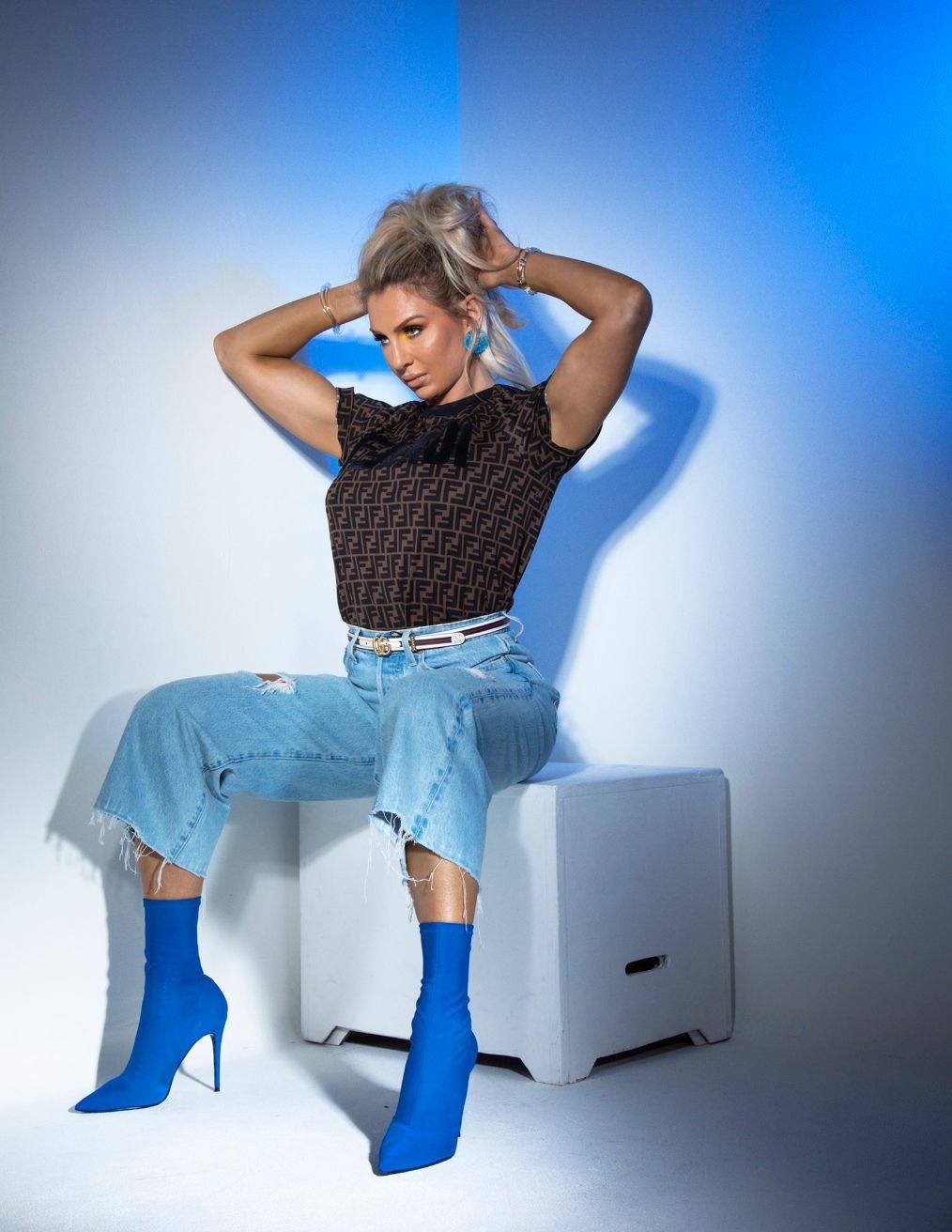 wwe女王夏洛特被指整容失败女王强势回应老娘要你管