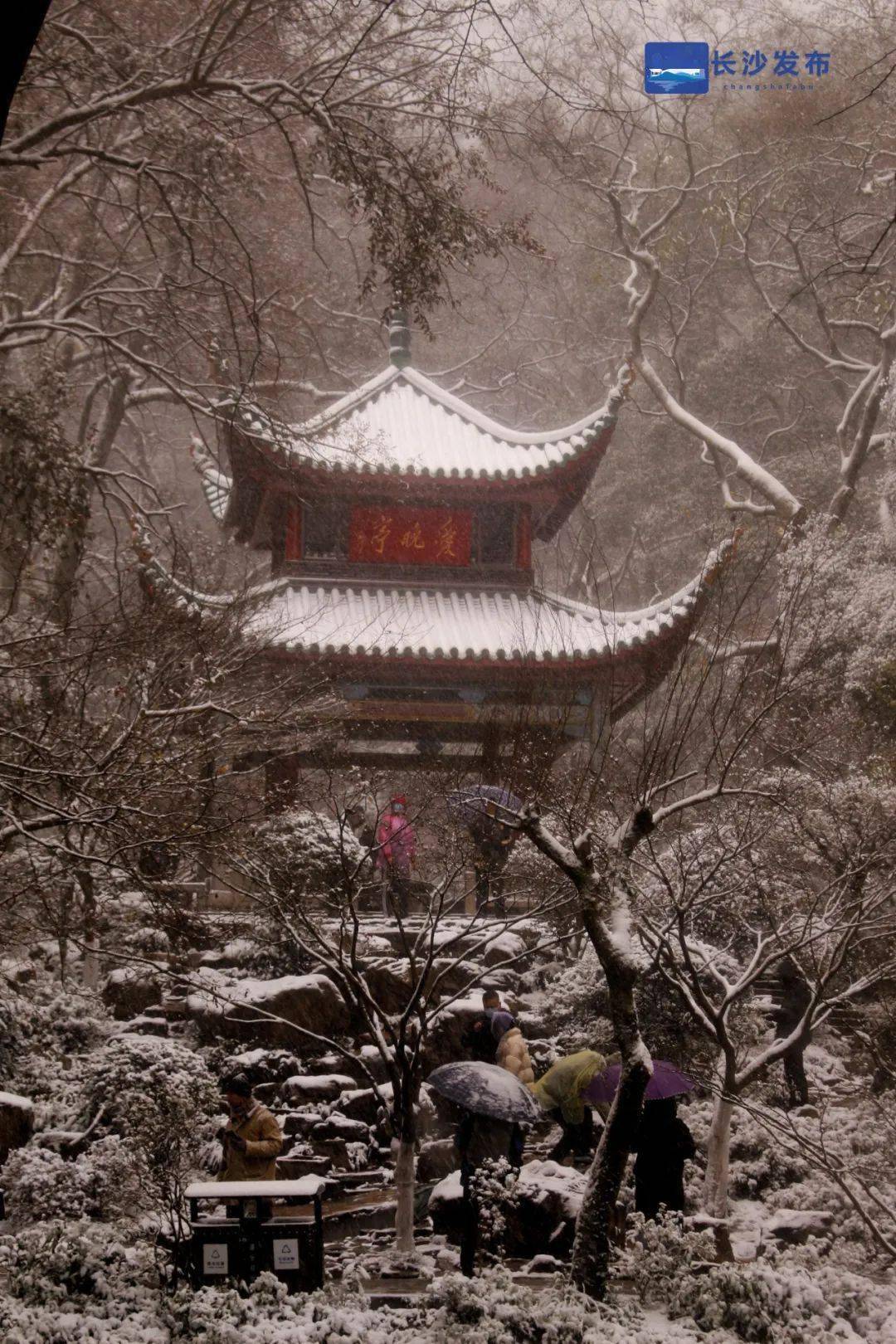 湘西雪景图片