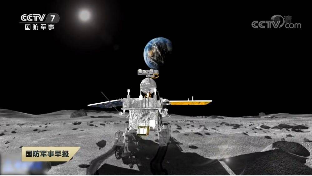 "玉兔二号"科学载荷获得大量科学探测数据_月球车_休眠_工作