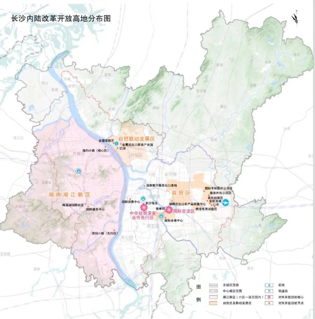 长沙市规划图2021图片