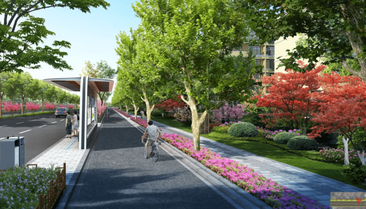 好消息嘉兴经开将再添一条高品质高颜值景观大道