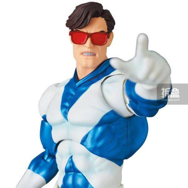 换手|MAFEX 漫威漫画版 X战警 X因子 CYCLOPS 镭射眼 可动人偶