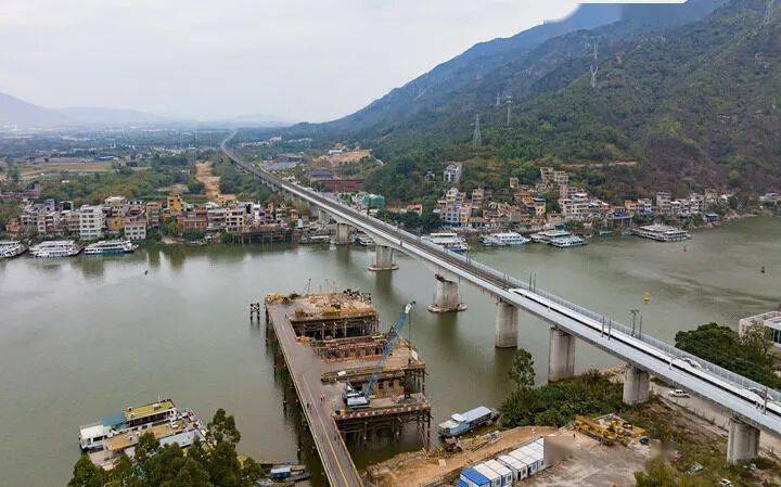 视频多图广清城际北延线最新建设进展