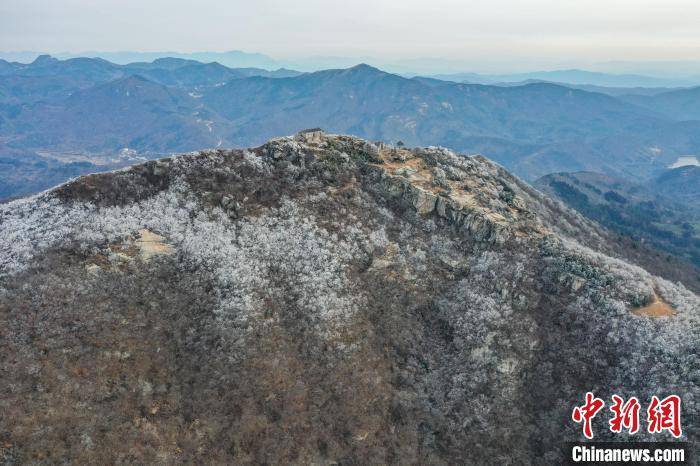 红安|雪后初霁的湖北红安老君山